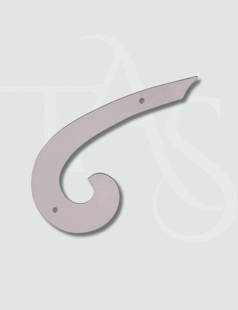 French curve ruler for sewing pattern drafting and garment fitting