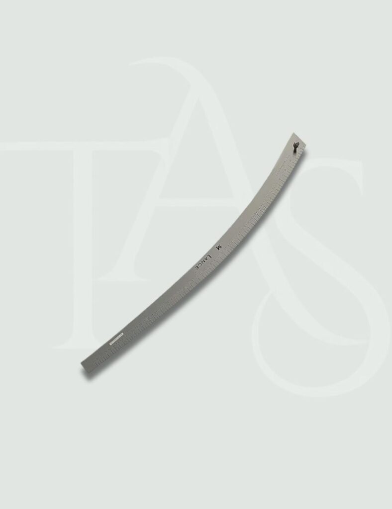 Hip curve stick ruler for sewing pattern drafting and garment shaping