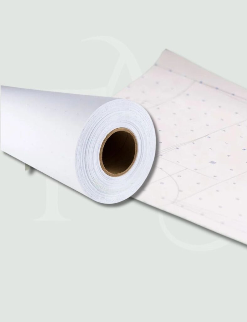 Pattern drafting paper roll for sewing and garment design