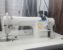 A Juki DDL-8700 industrial sewing machine, the technical foundation for the Academy of Sewing's tailored construction tutorials.