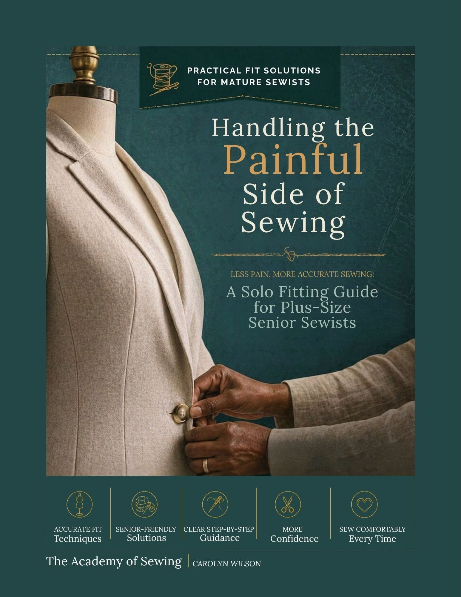 Book cover for Handling the Painful Side of Sewing
